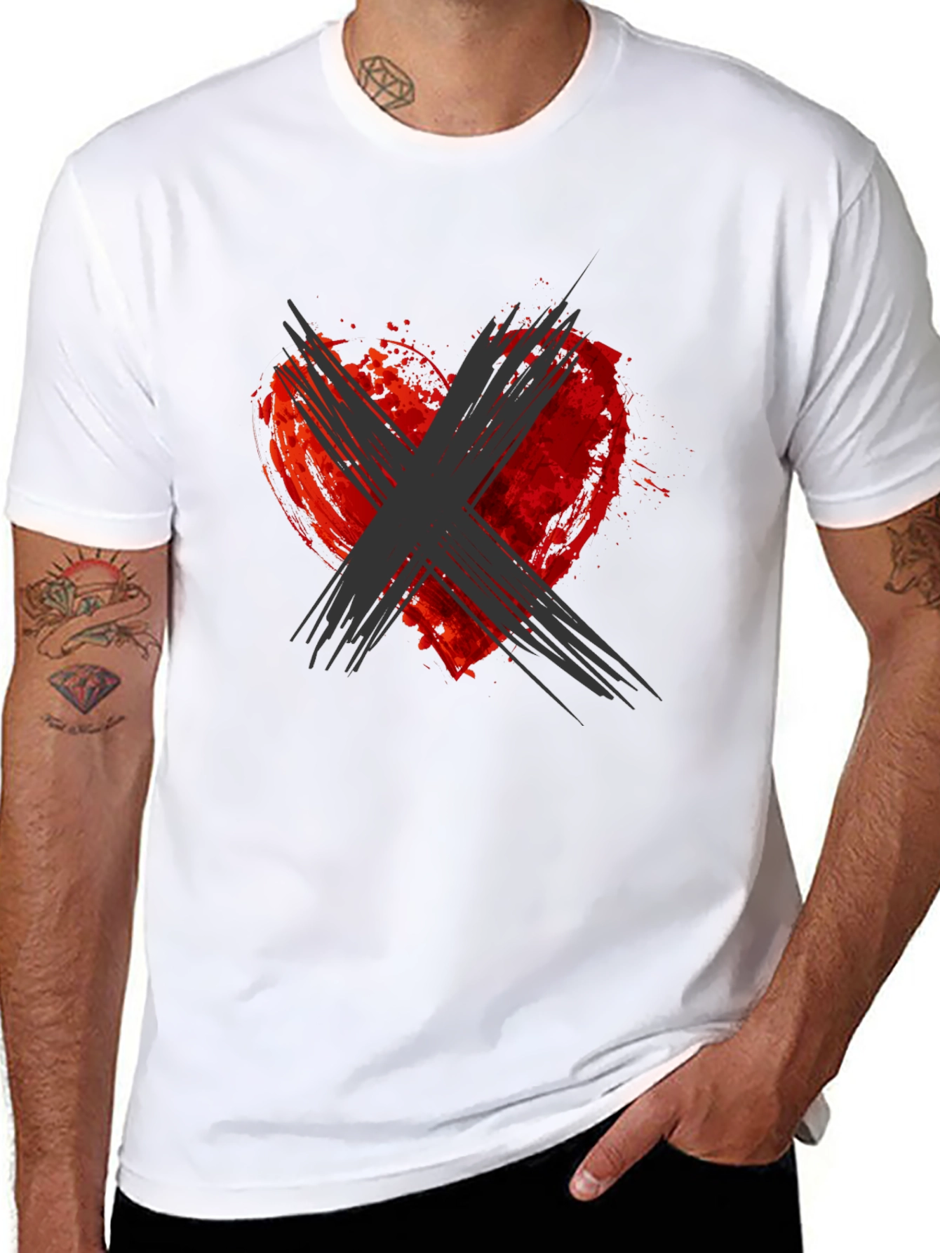 Heartbreak T-Shirt - Grunge Style Graphic Tee