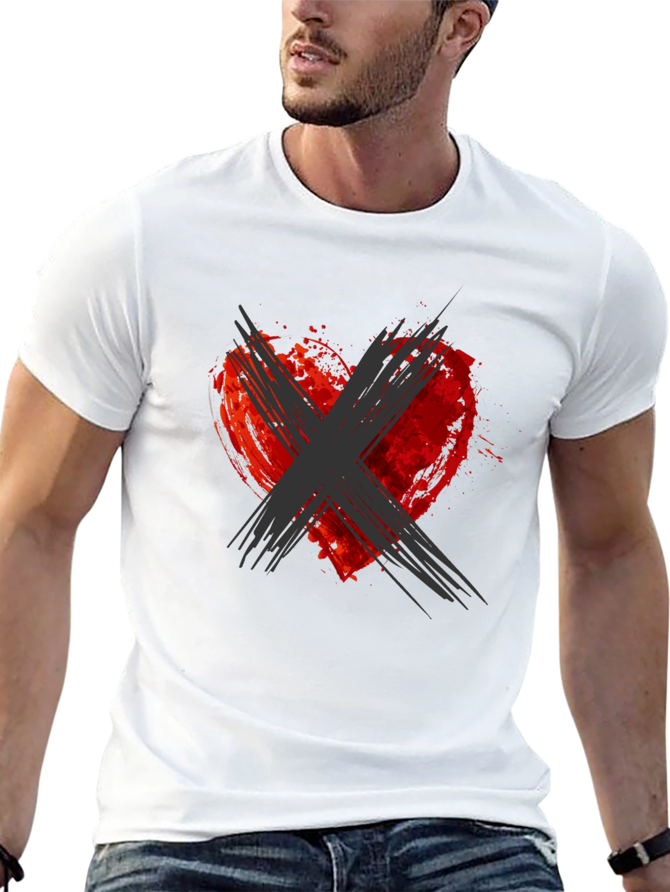 Heartbreak T-Shirt - Grunge Style Graphic Tee