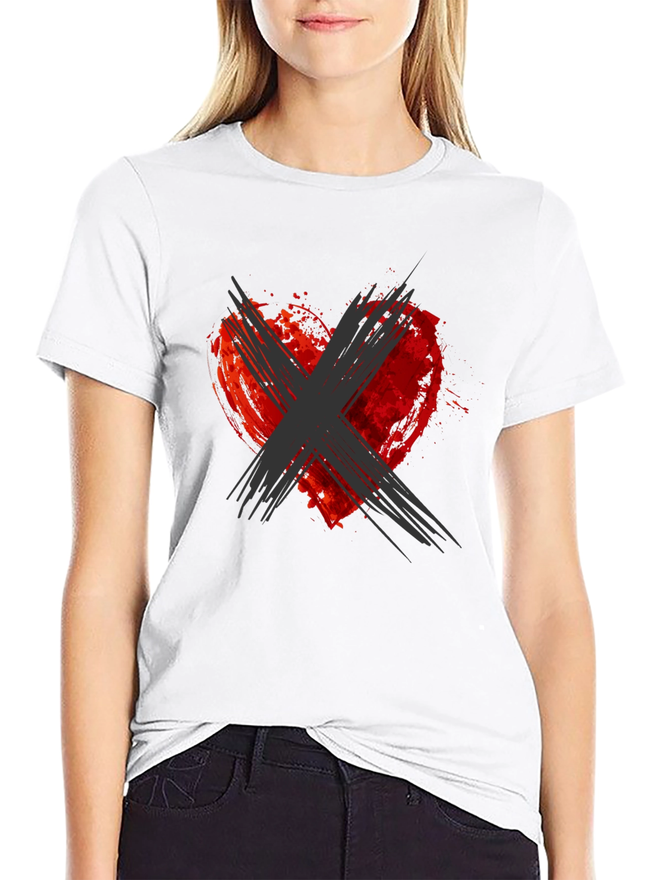 Heartbreak T-Shirt - Grunge Style Graphic Tee