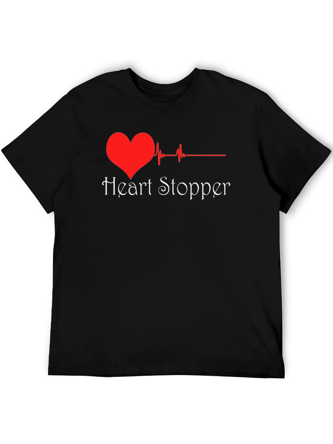 Heart Stopper T-Shirt - Heartbeat Design