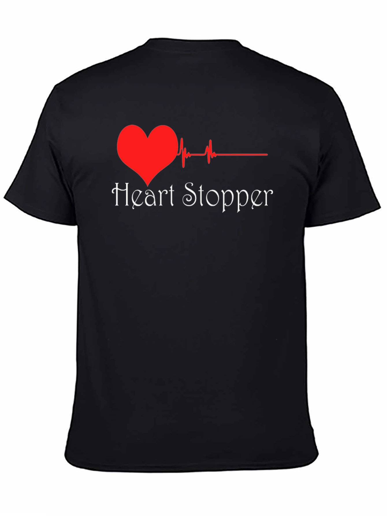 Heart Stopper T-Shirt - Heartbeat Design