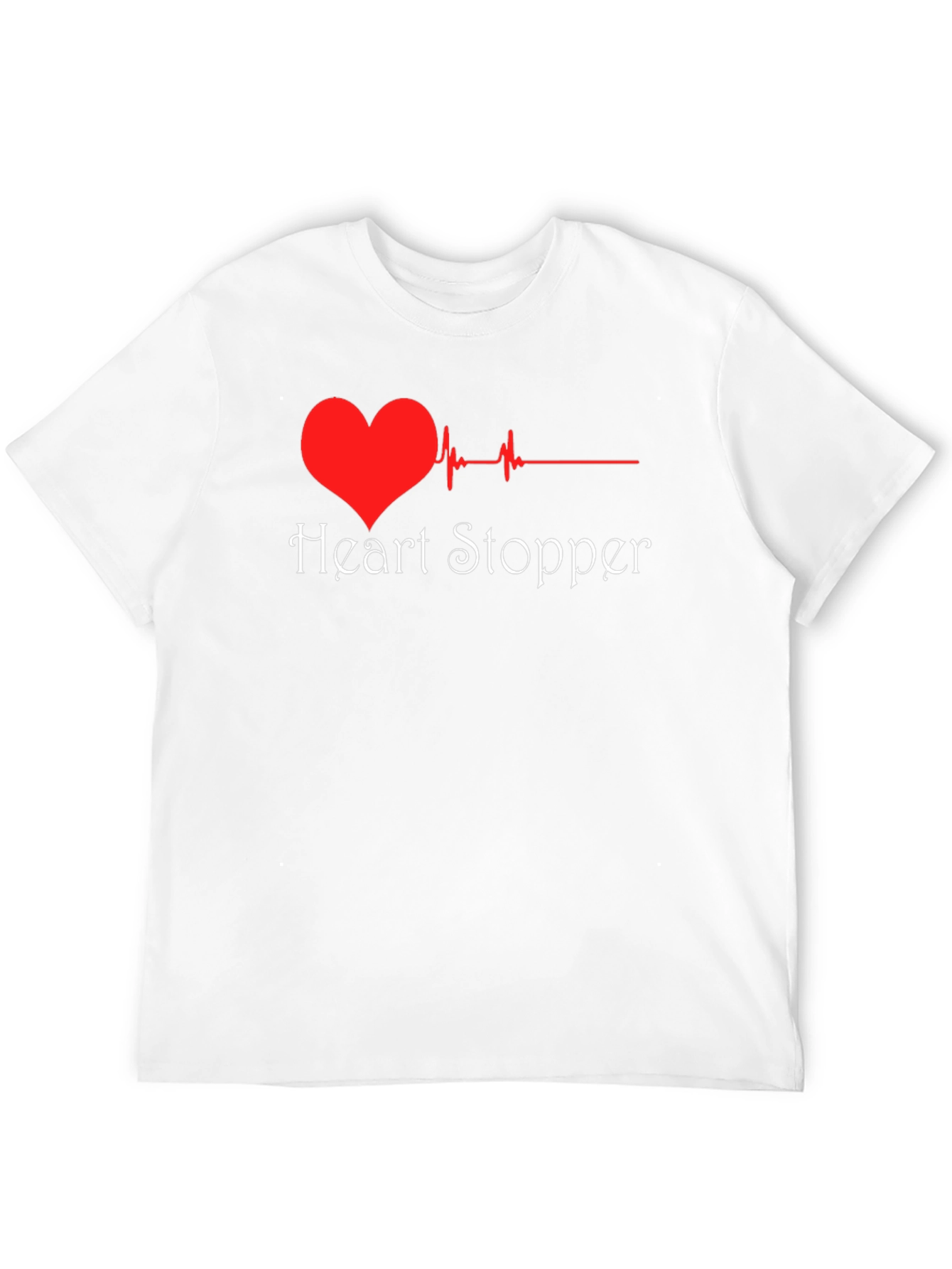 Heart Stopper T-Shirt - Heartbeat Design