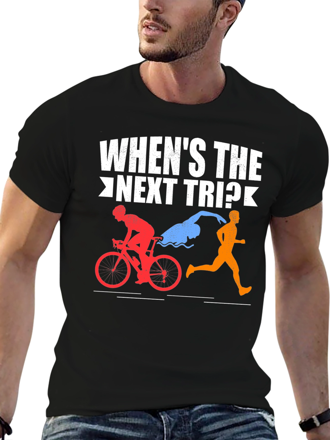 Whens the Next Trip? Triathlon T-Shirt