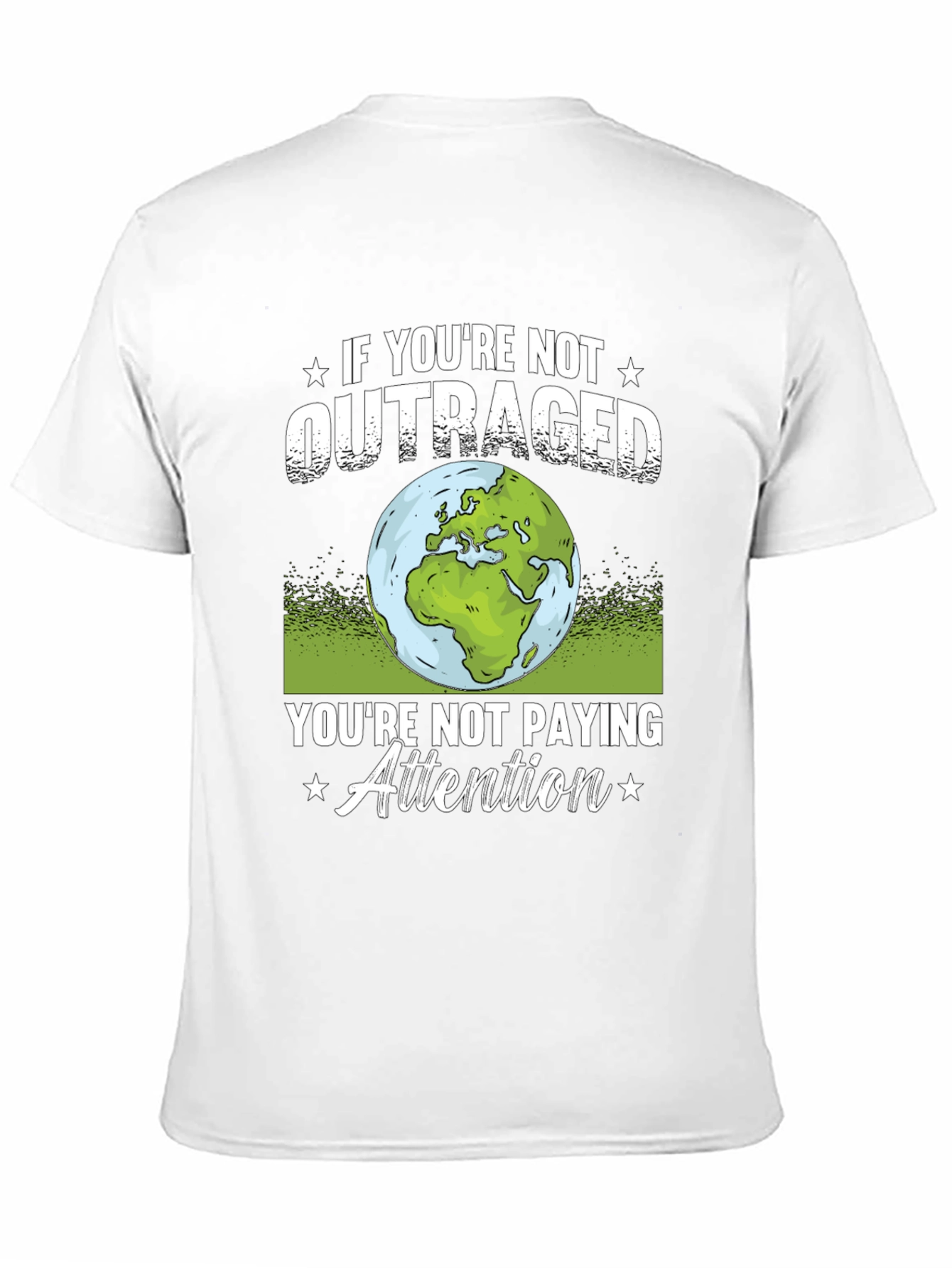 Outraged Earth Graphic T-Shirt