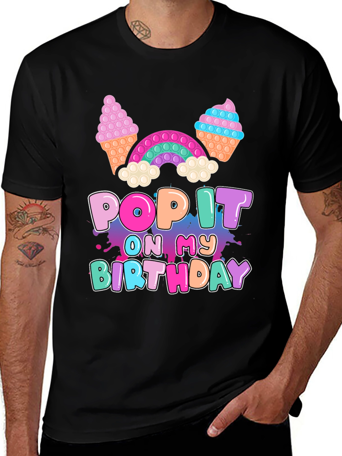 Pop It On My Birthday T-Shirt
