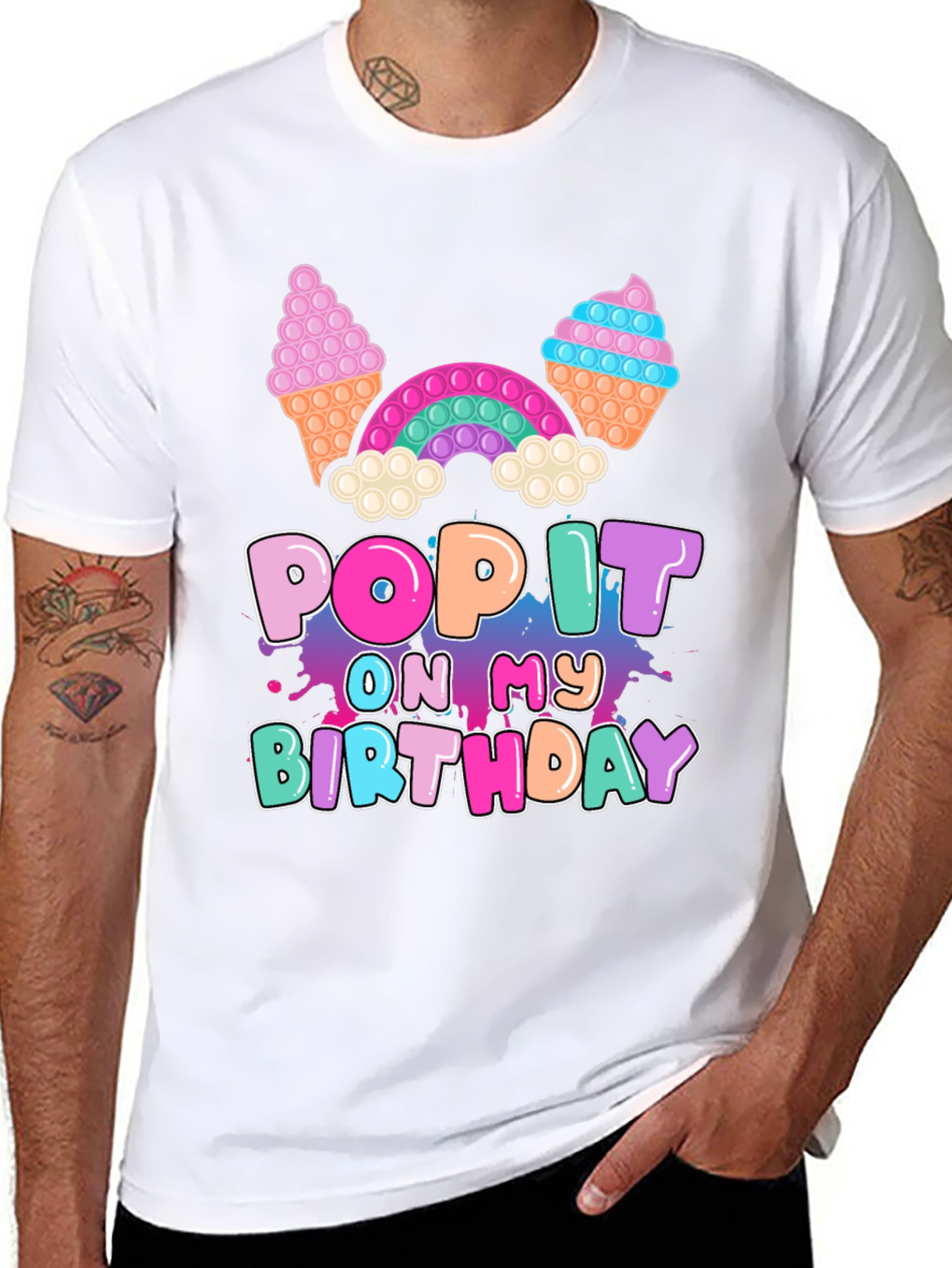 Pop It On My Birthday T-Shirt