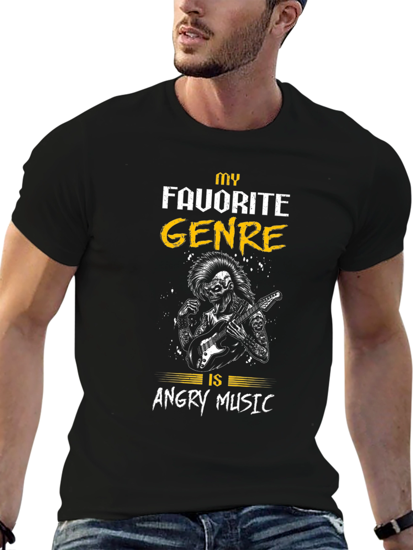 Angry Music T-Shirt