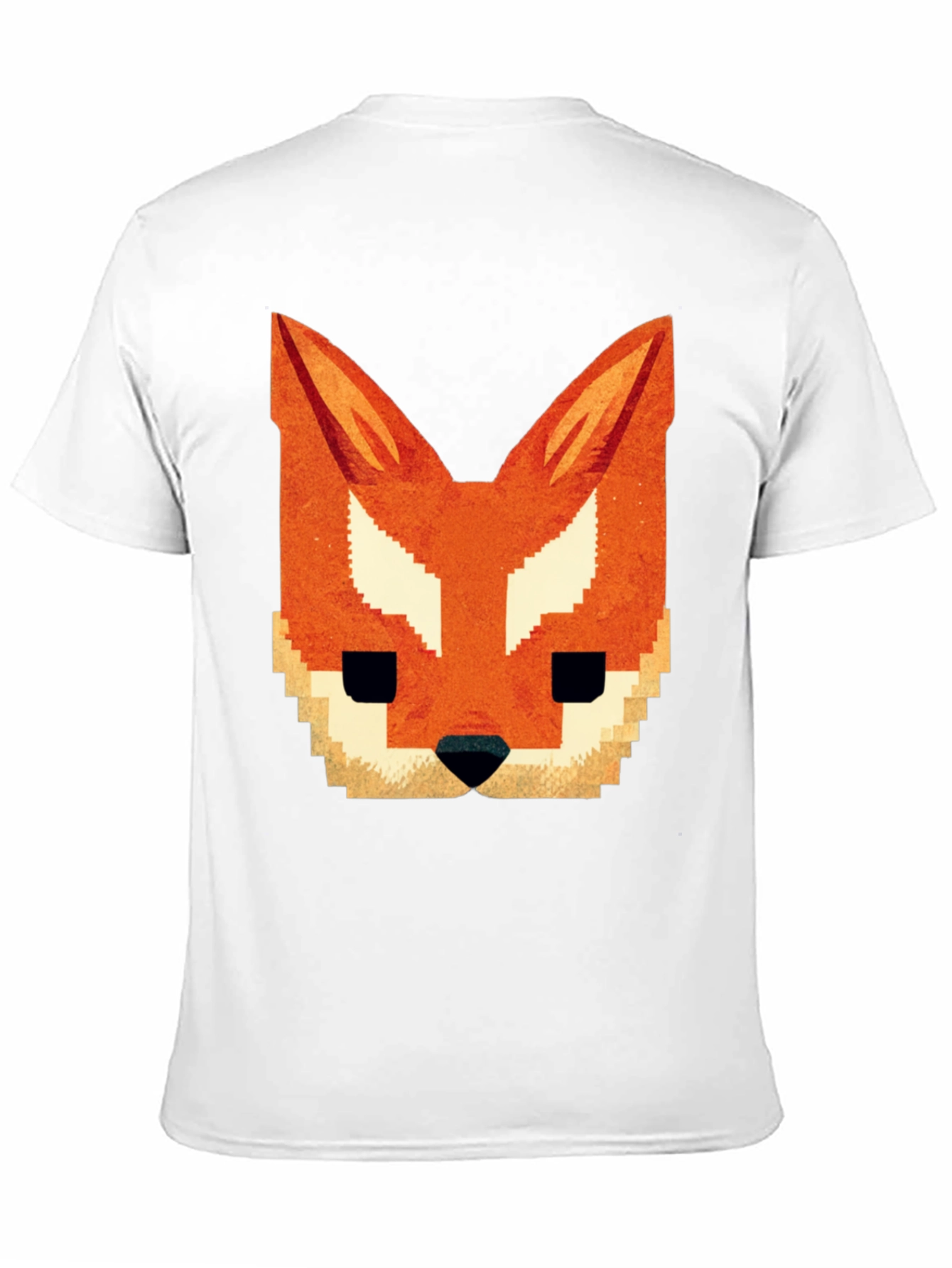 Pixel Fox Graphic Tee - Black T-Shirt