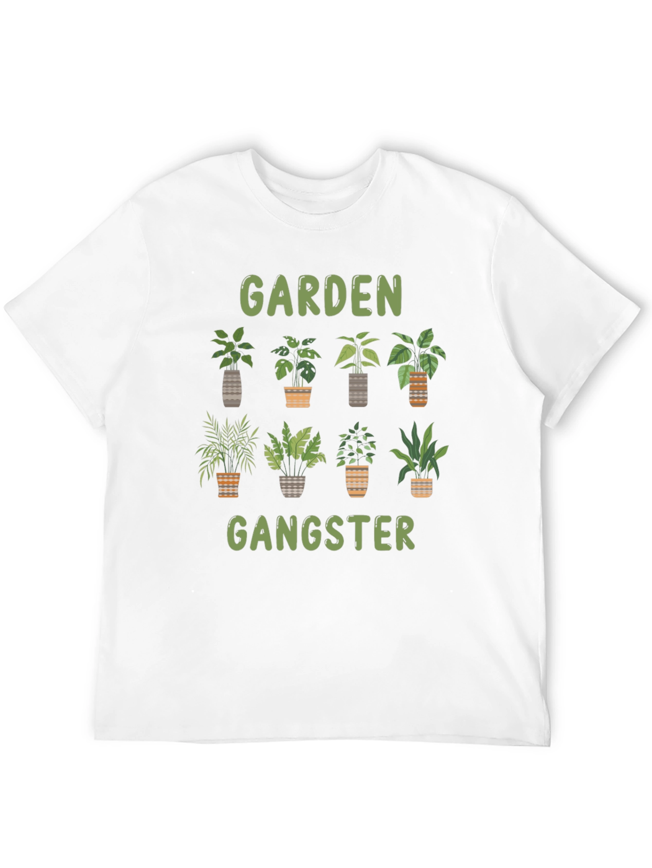 Garden Gangster Graphic Tee - Plant Lover T-Shirt