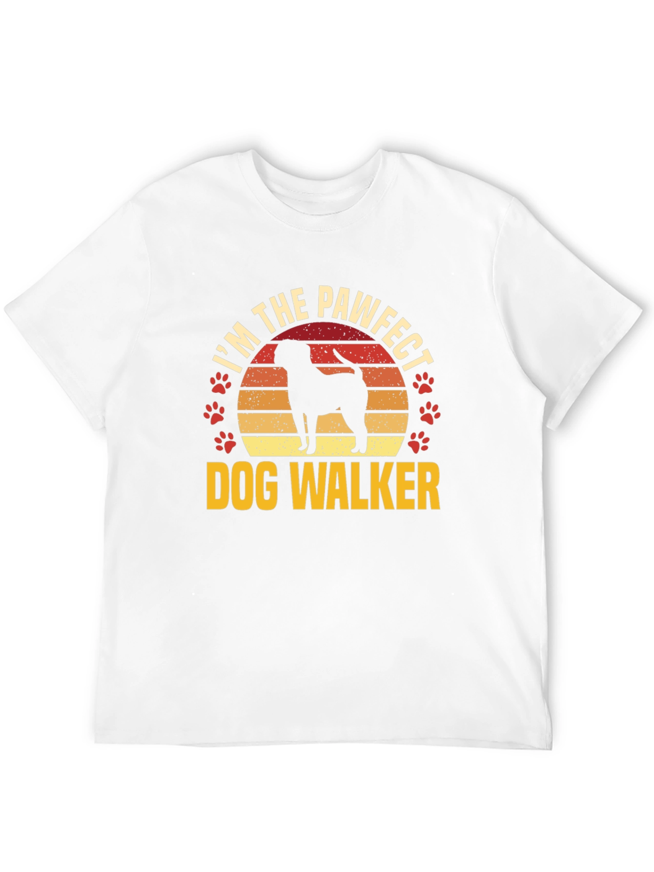 Pawfect Dog Walker T-Shirt - Dog Lover Tee