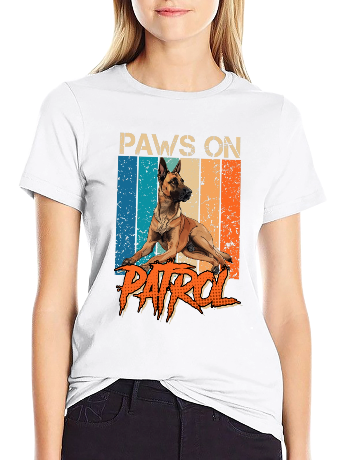 Paws on Patrol Dog Graphic Tee