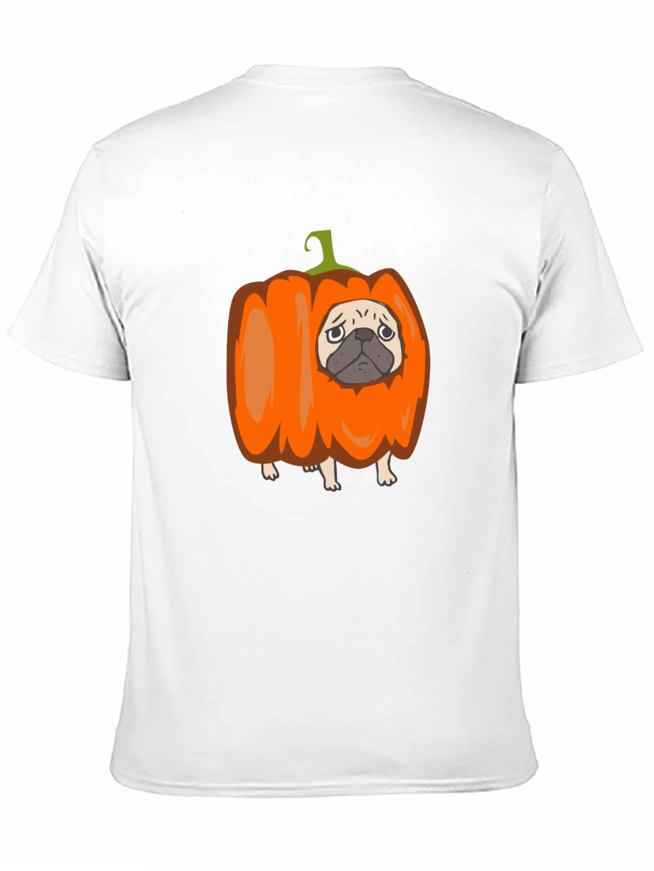 Pug-kin T-Shirt: Adorable Halloween Tee