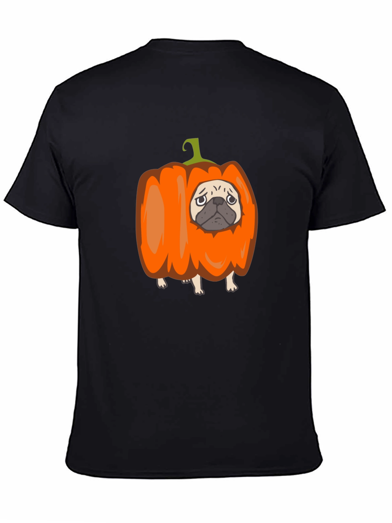 Pug-kin T-Shirt: Adorable Halloween Tee