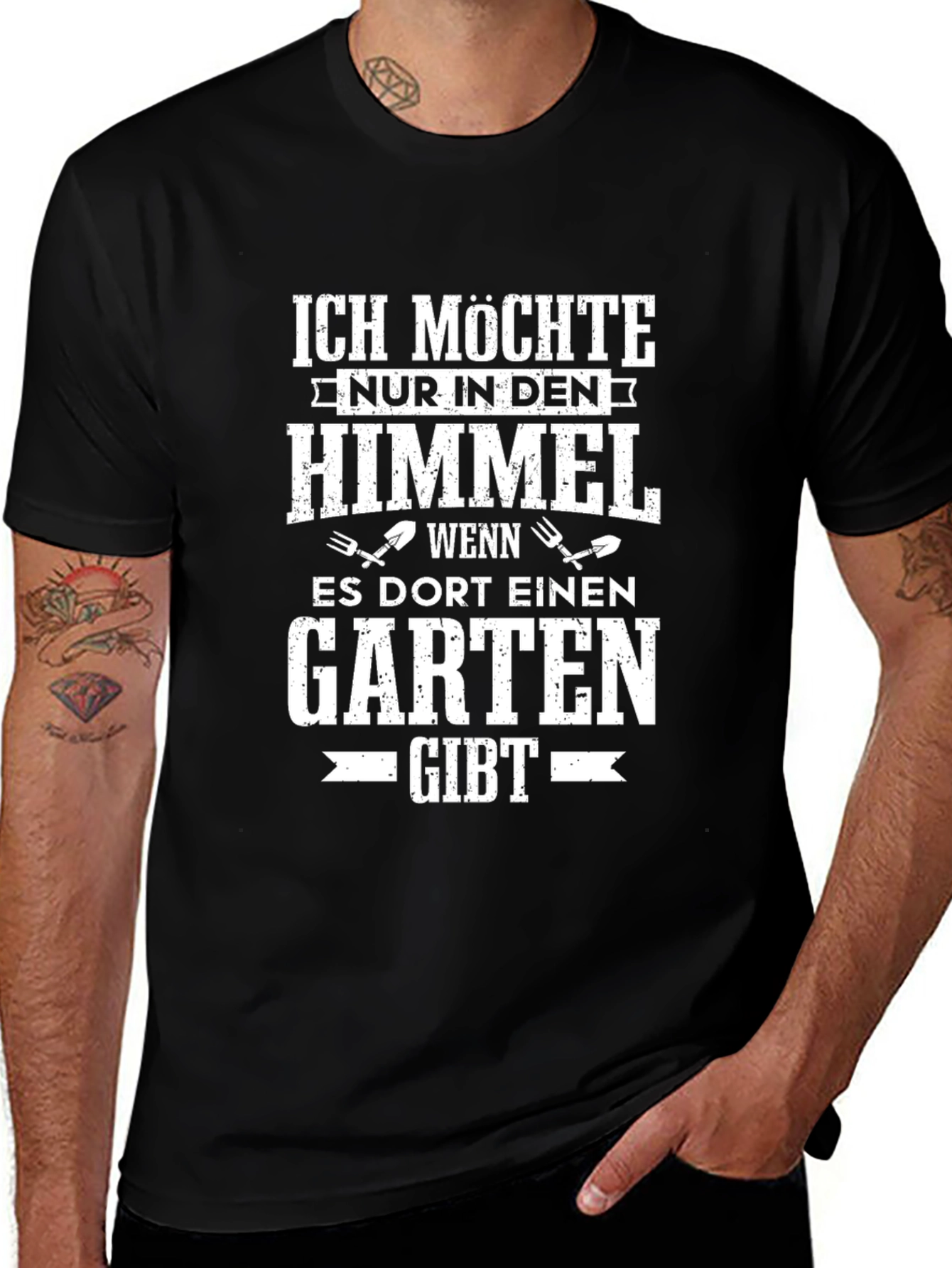 Gardeners Humor T-Shirt - German Saying