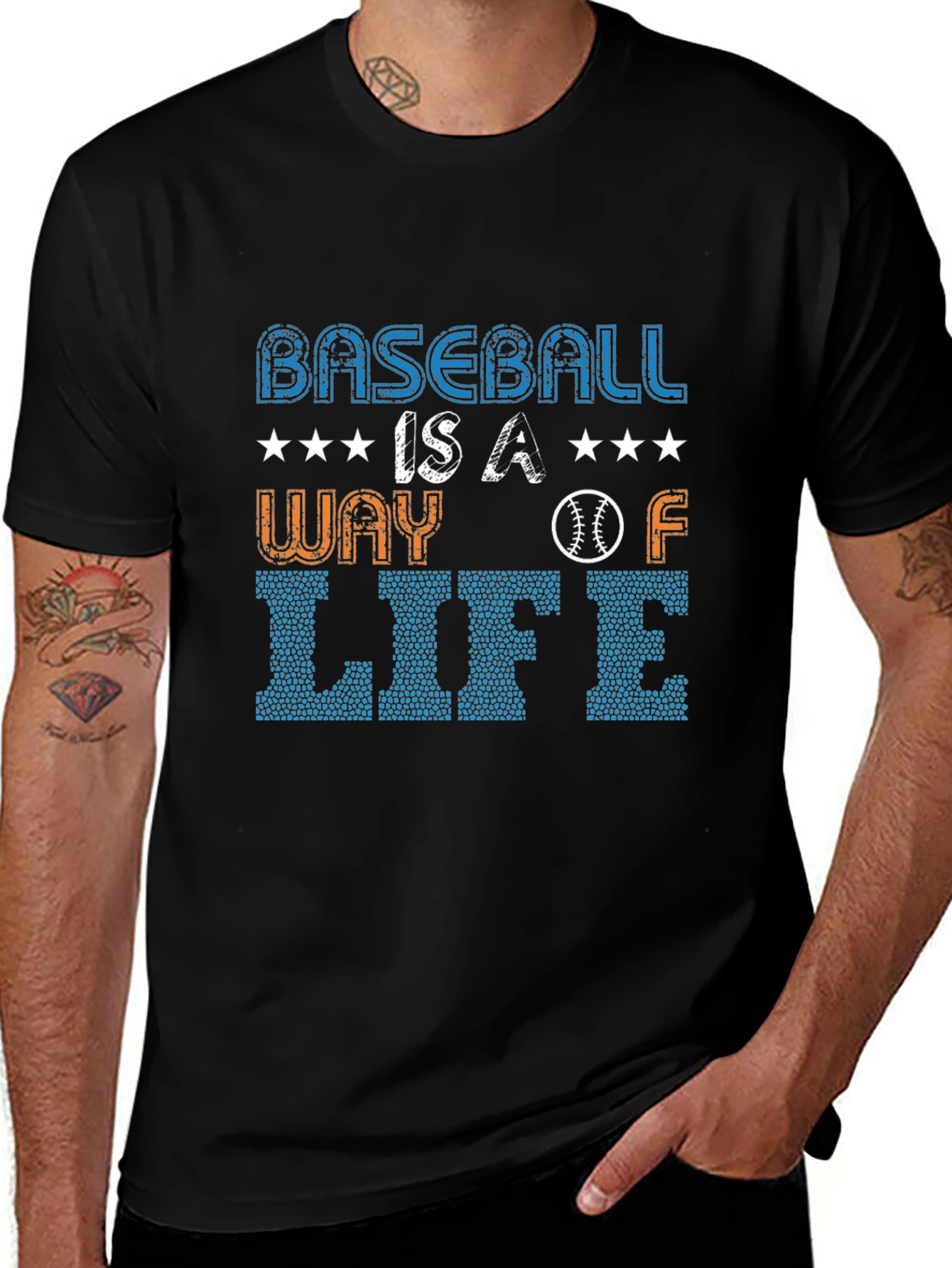 Baseball Is A Way Of Life Graphic Tee