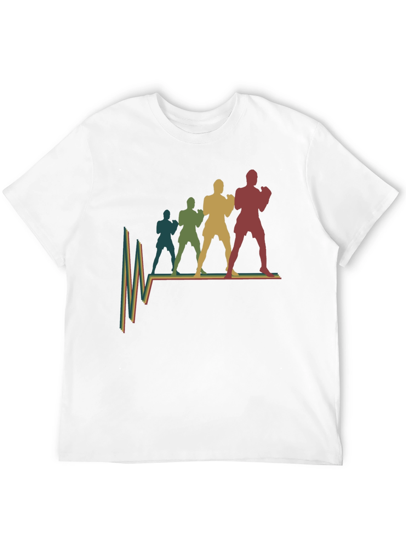 Retro Boxer Pulse T-Shirt - Black