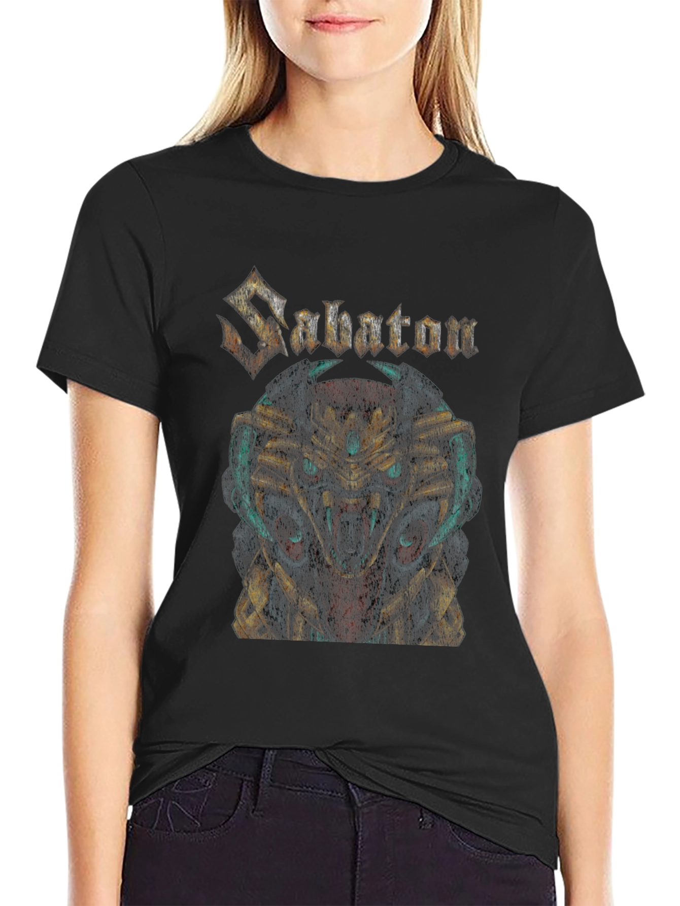 Sabaton Snake T-Shirt - Black Graphic Tee