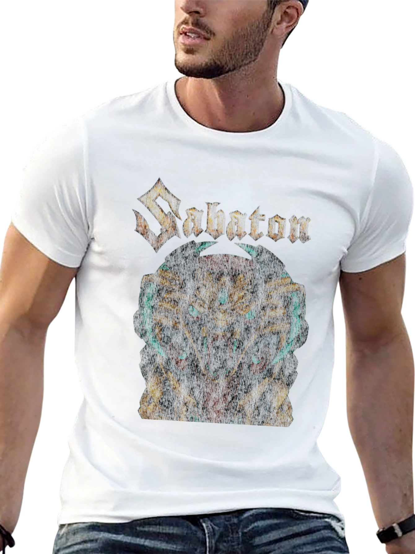 Sabaton Snake T-Shirt - Black Graphic Tee