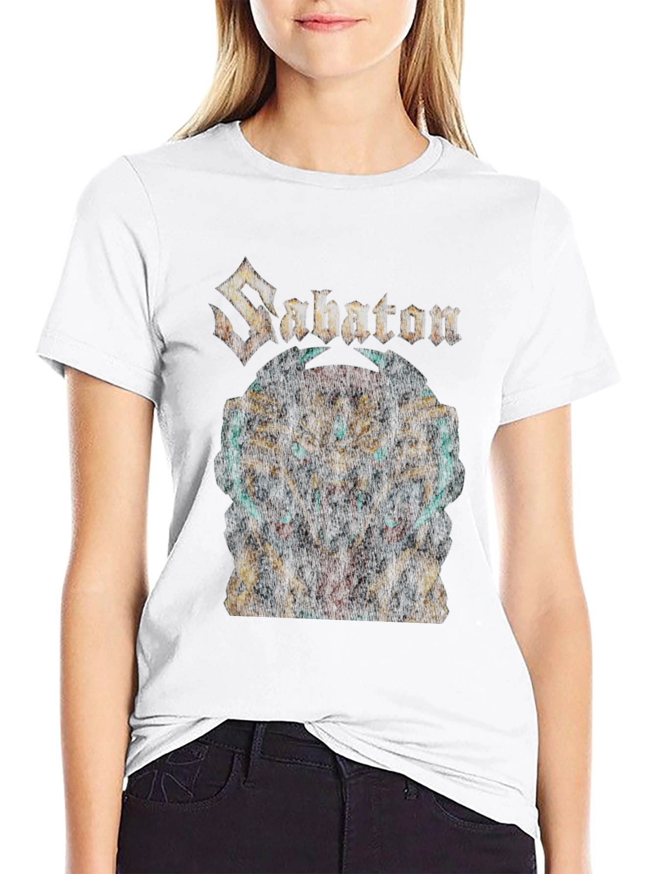 Sabaton Snake T-Shirt - Black Graphic Tee