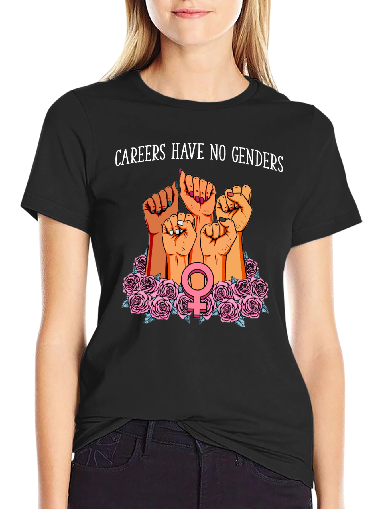Careers Have No Gender Graphic T-Shirt