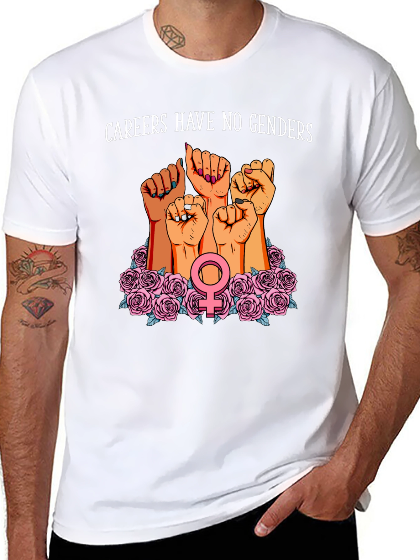 Careers Have No Gender Graphic T-Shirt