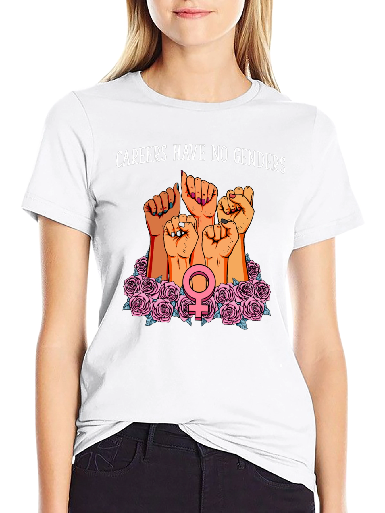 Careers Have No Gender Graphic T-Shirt
