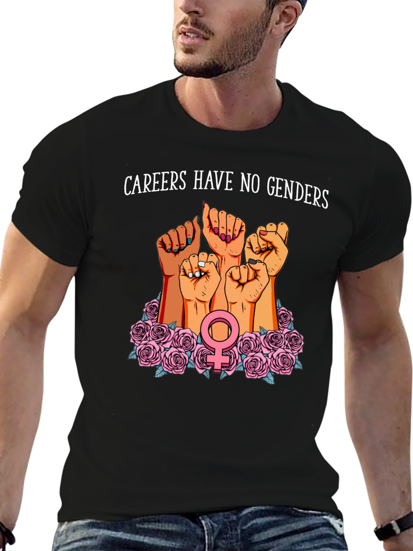 Careers Have No Gender Graphic T-Shirt