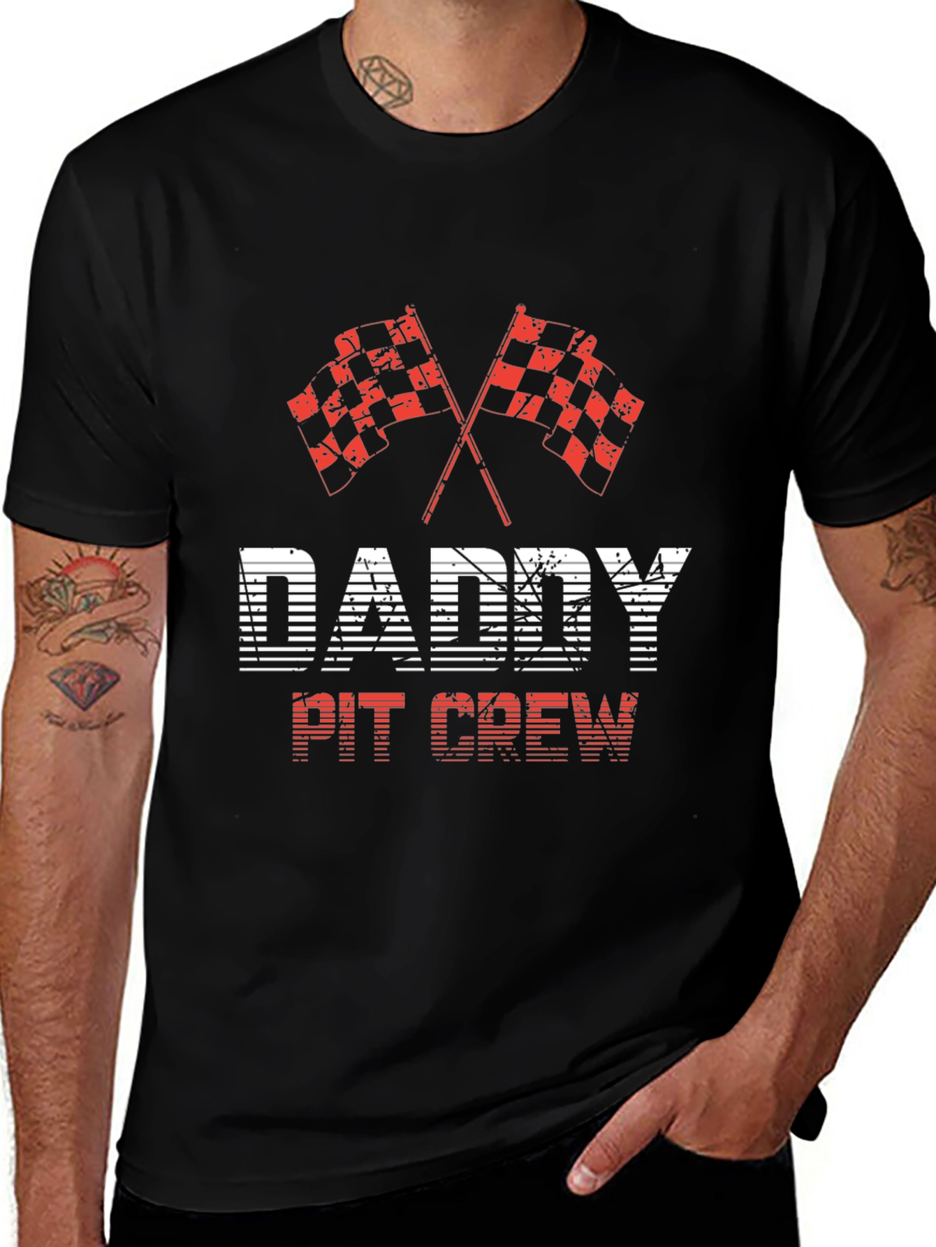 Daddy Pit Crew Racing T-Shirt