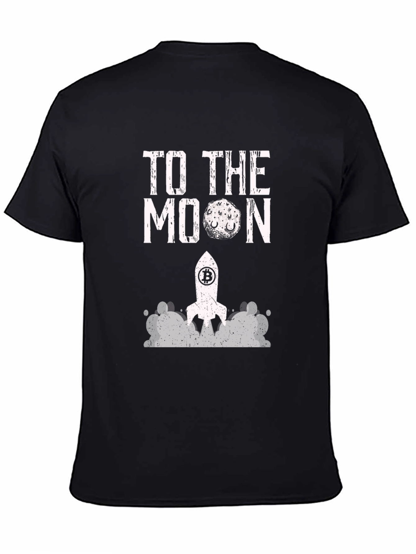 Bitcoin To The Moon Graphic Tee