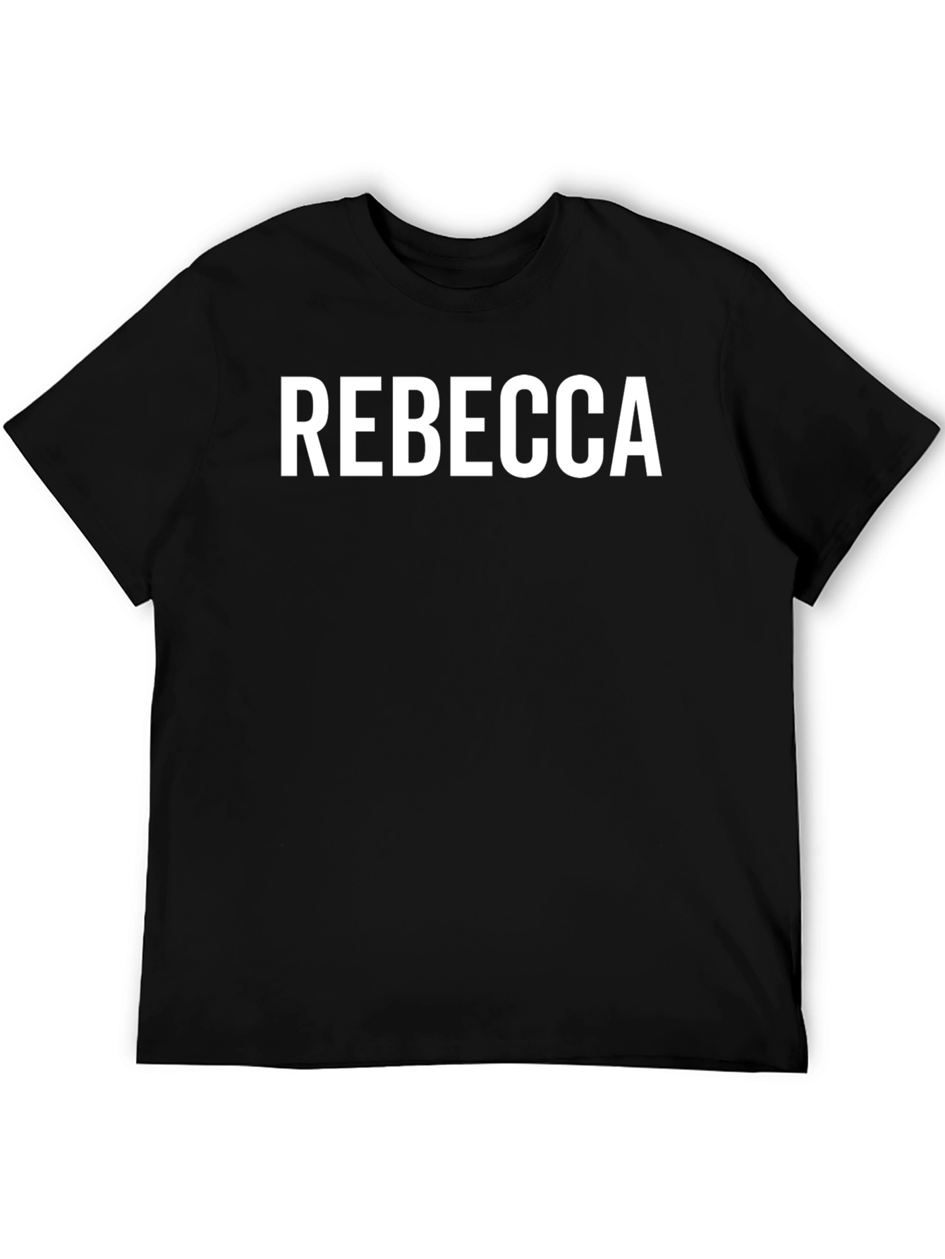 Personalized Rebecca Black Cotton T-Shirt