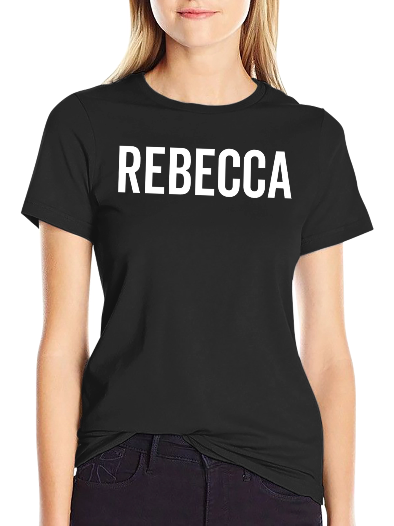 Personalized Rebecca Black Cotton T-Shirt
