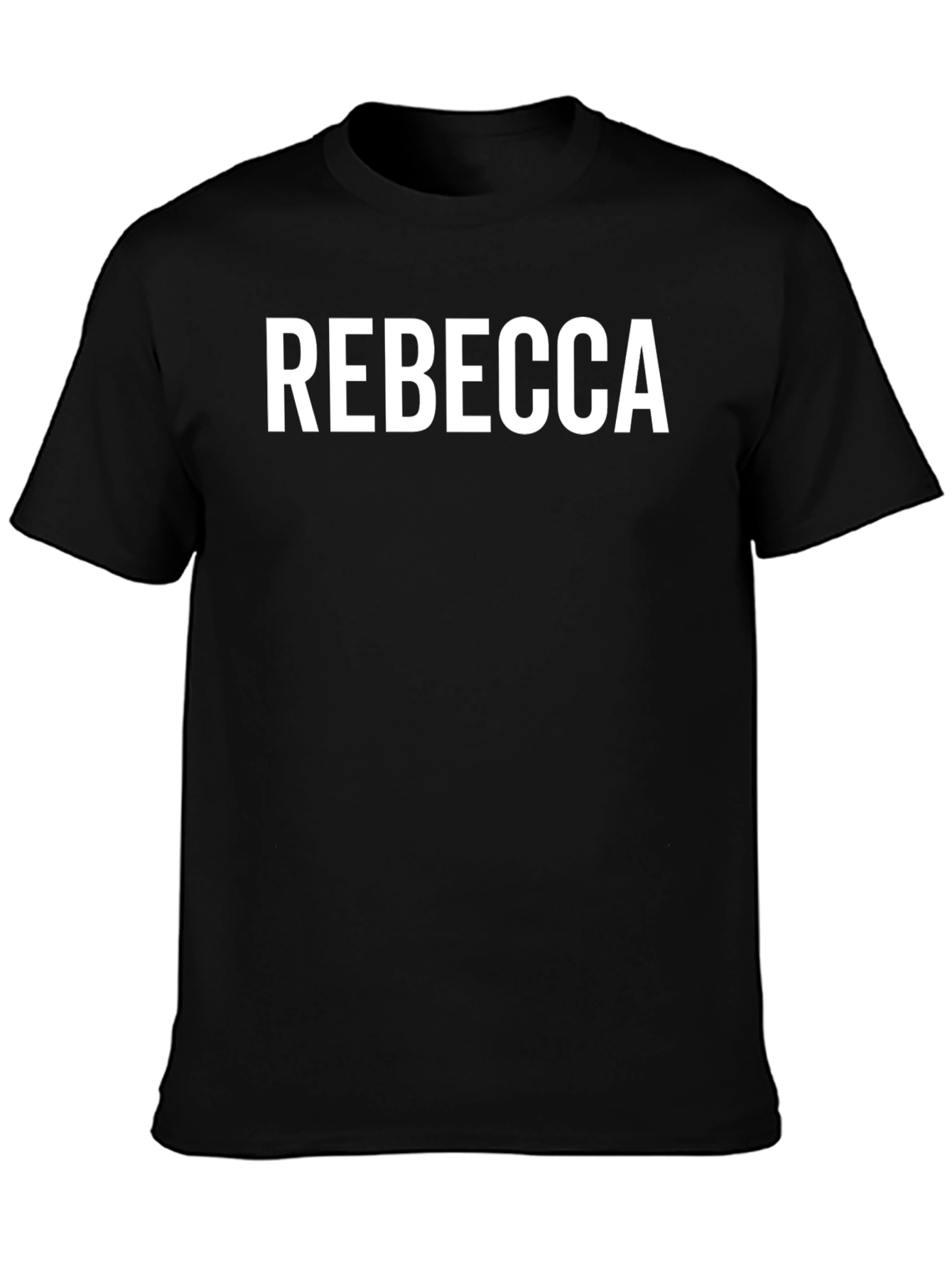 Personalized Rebecca Black Cotton T-Shirt