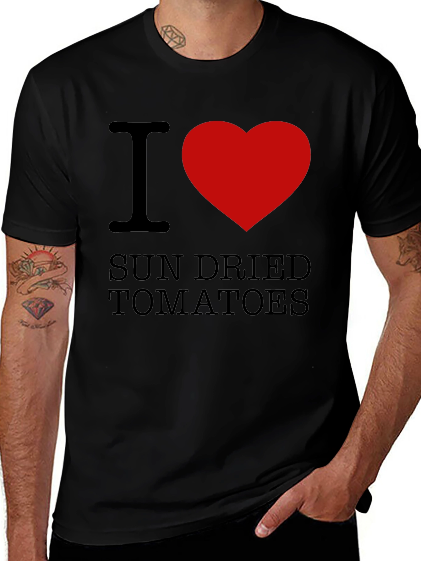 I Love Sun Dried Tomatoes T-Shirt