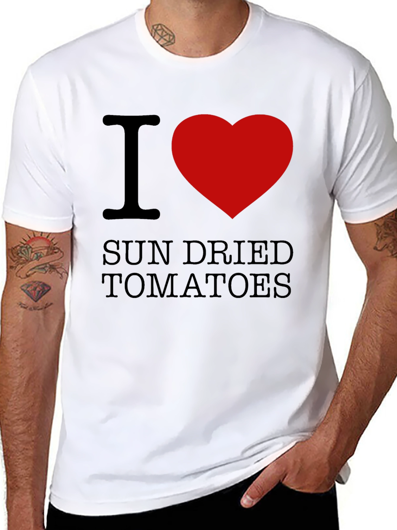I Love Sun Dried Tomatoes T-Shirt