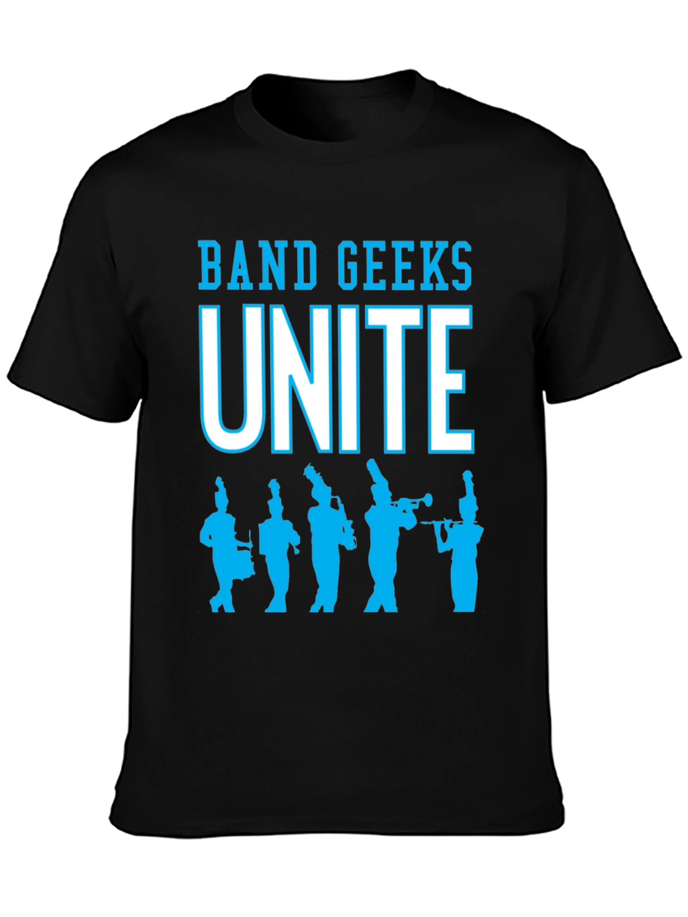 Band Geeks Unite Black T-Shirt