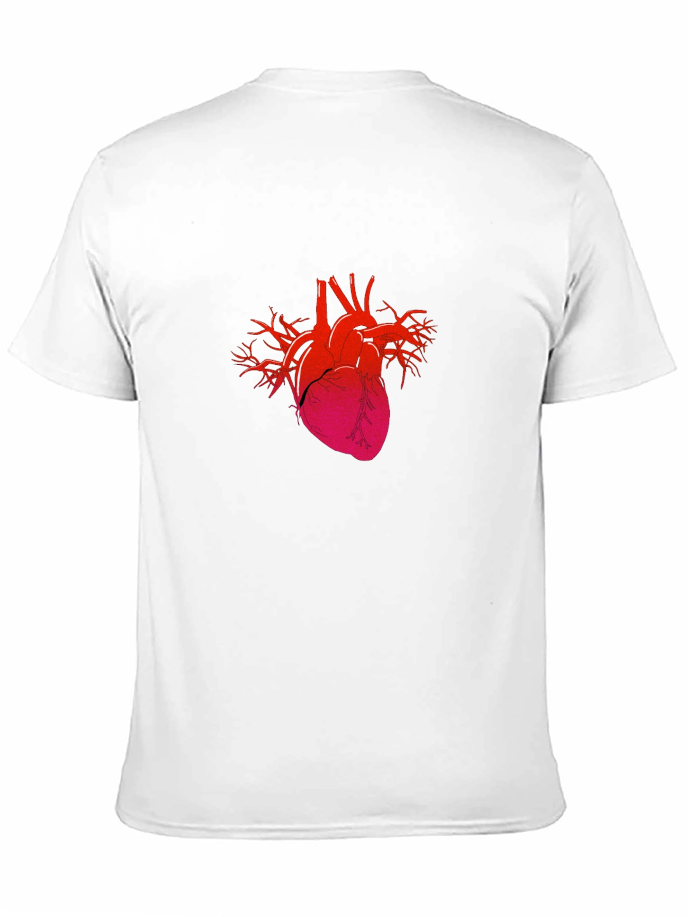 Anatomical Heart Graphic Tee - Black