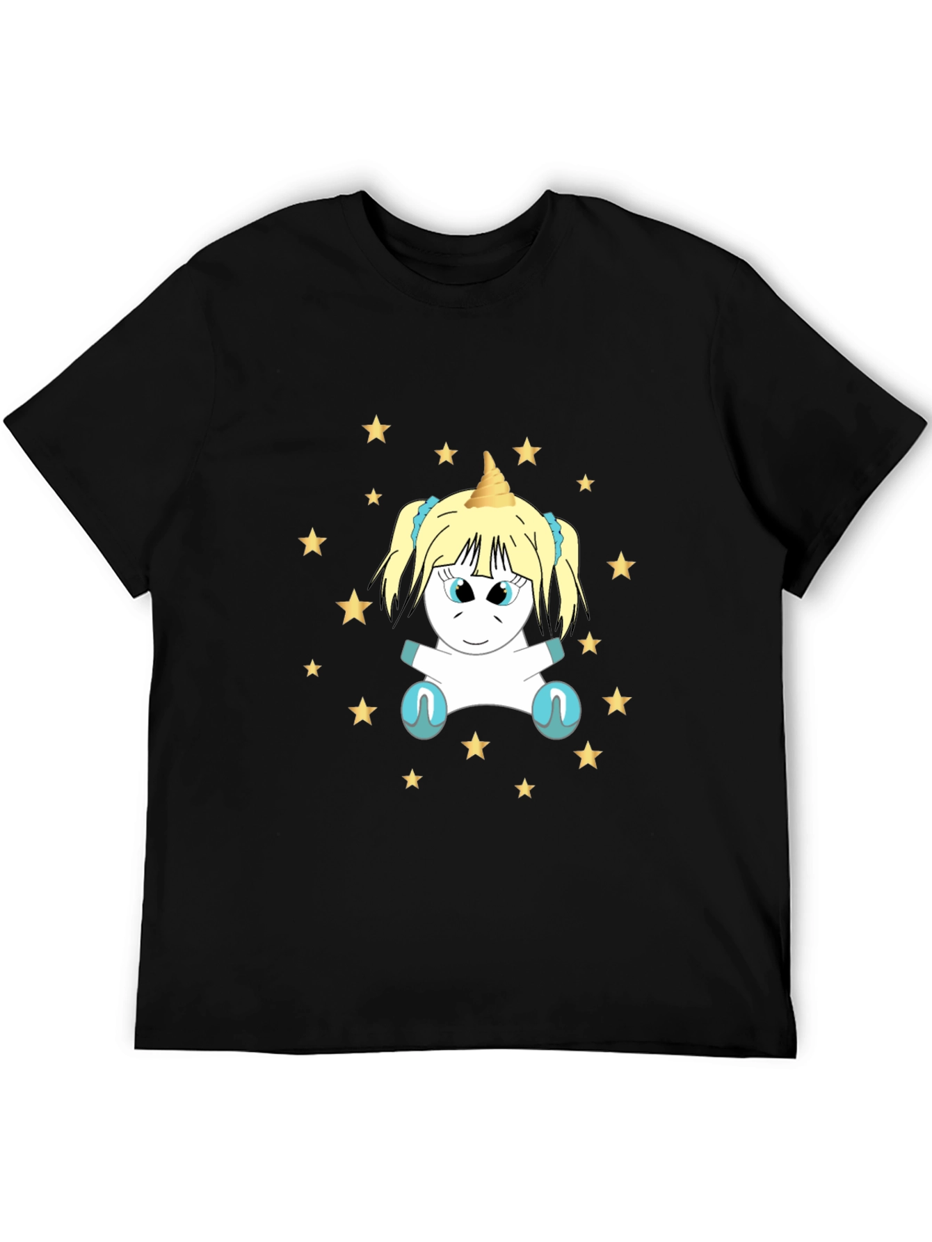 Unicorn Starry Night Graphic Tee