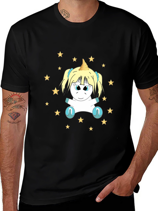 Unicorn Starry Night Graphic Tee