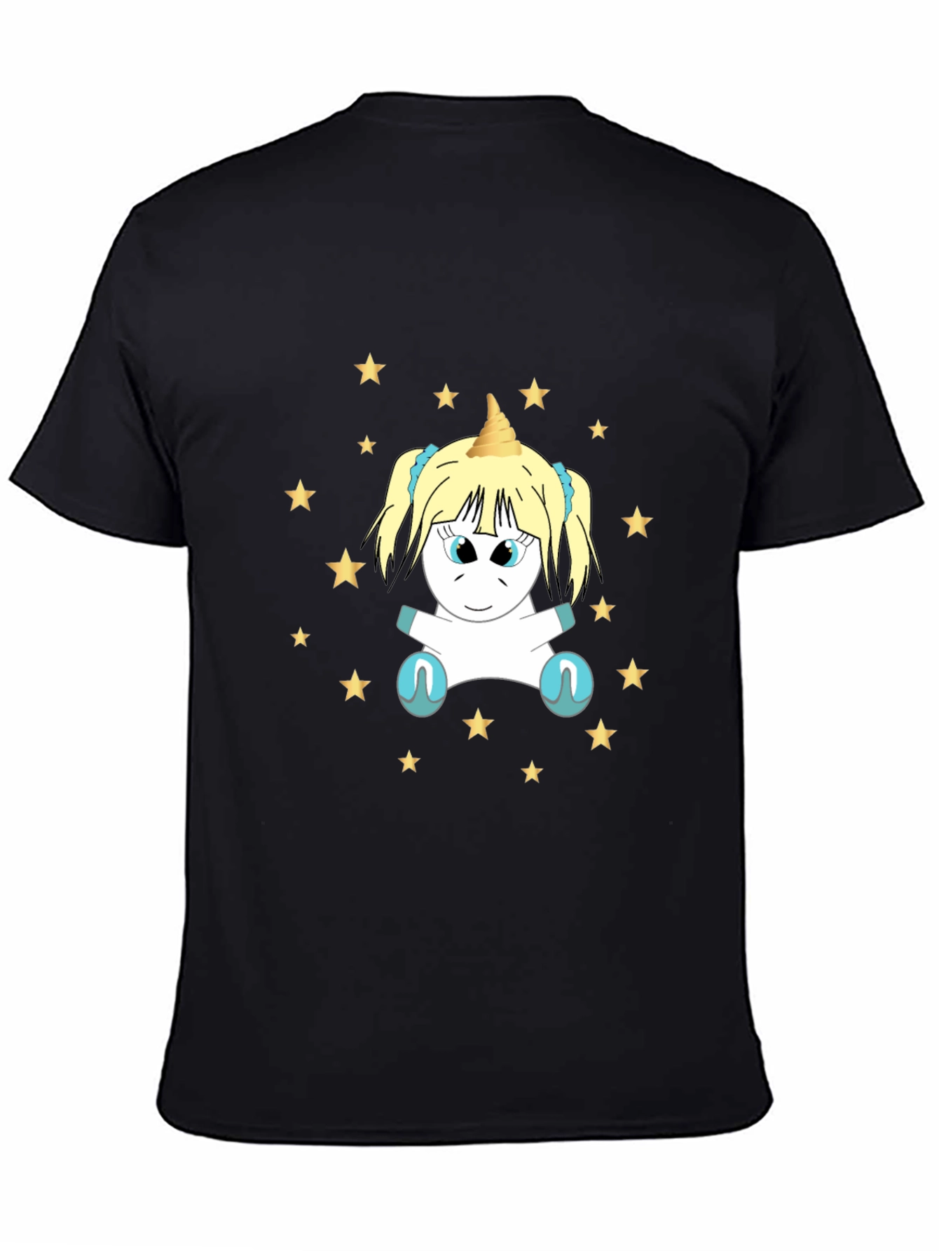 Unicorn Starry Night Graphic Tee