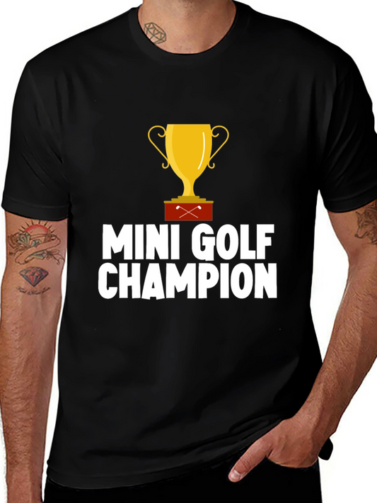 Mini Golf Champion T-Shirt - Winner Tee