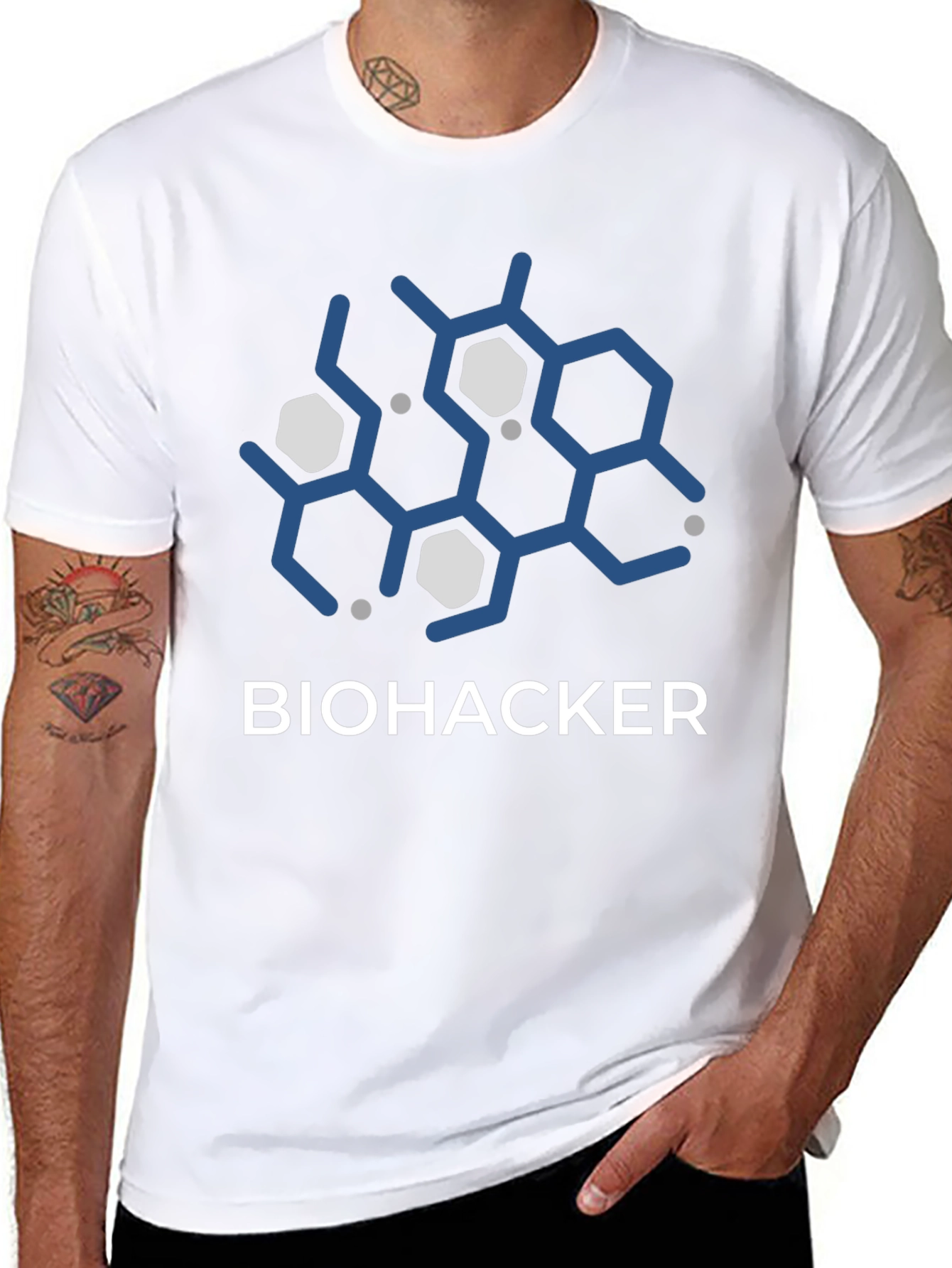 Biohacker T-Shirt - Geeky Science Tee
