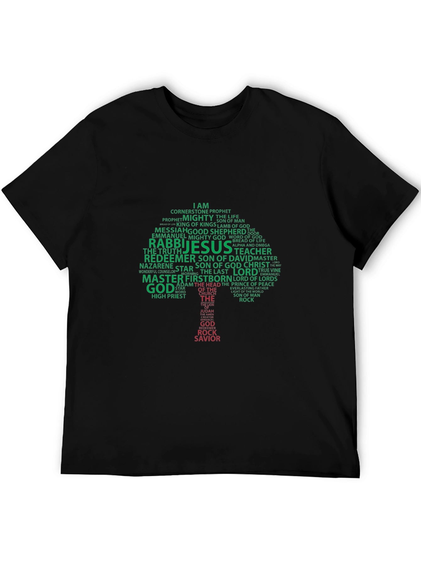 Word Cloud Graphic T-Shirt