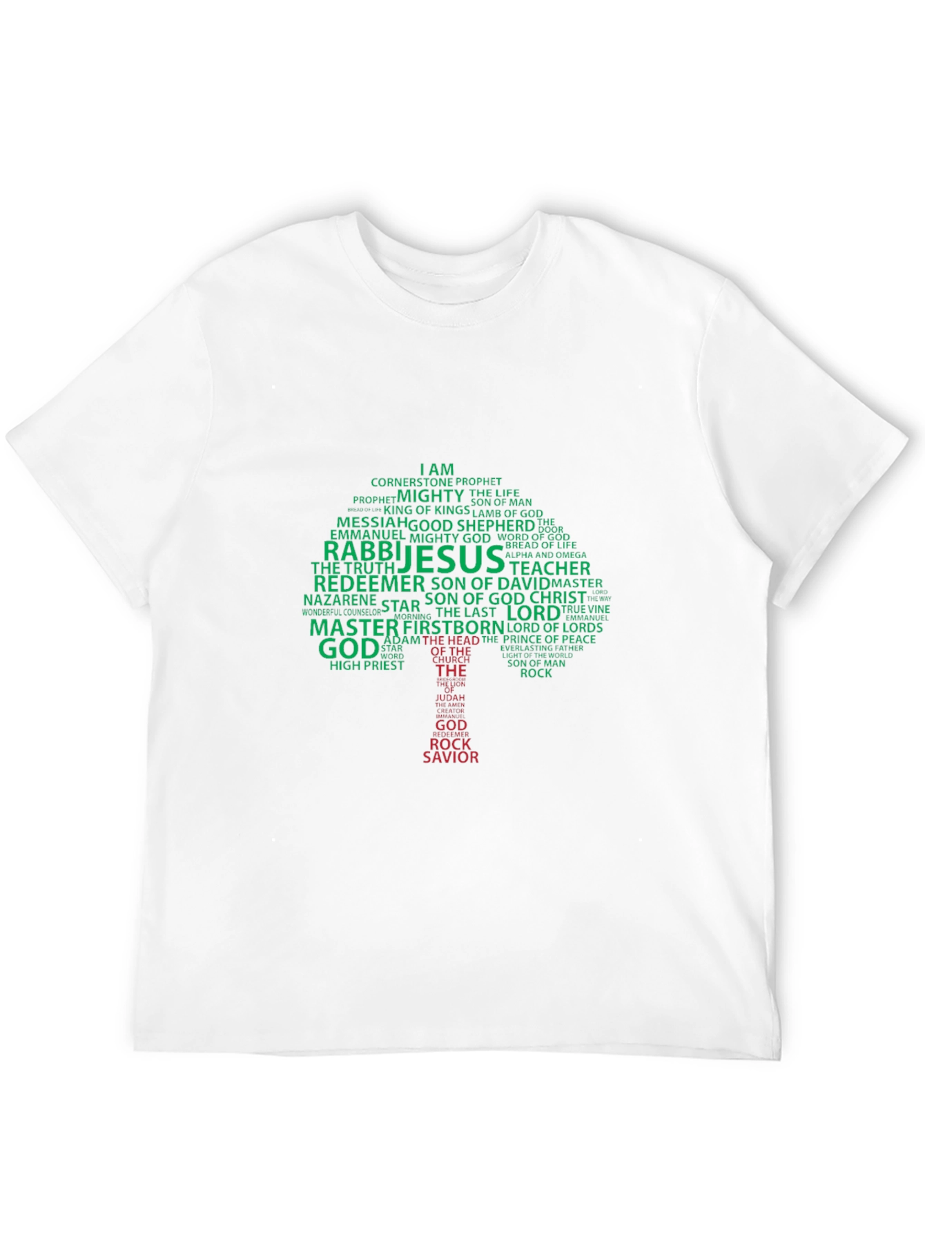 Word Cloud Graphic T-Shirt