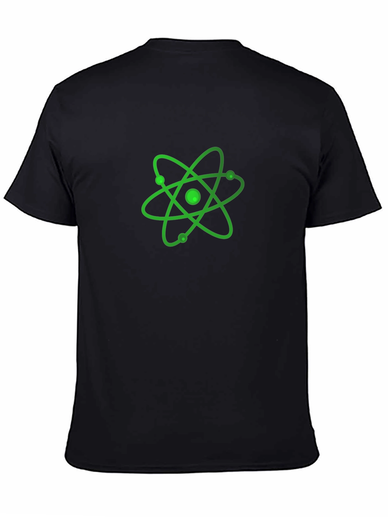 Atom Graphic Black T-Shirt