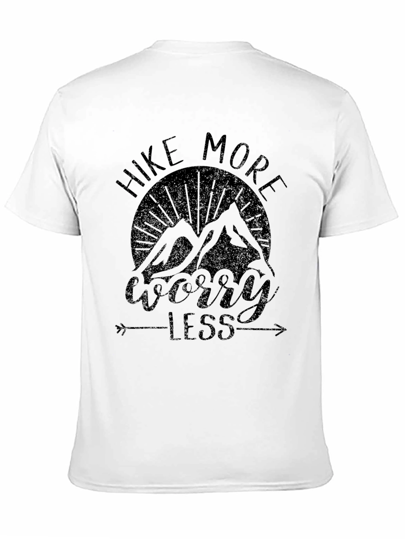 Hike More Worry Less Graphic T-Shirt