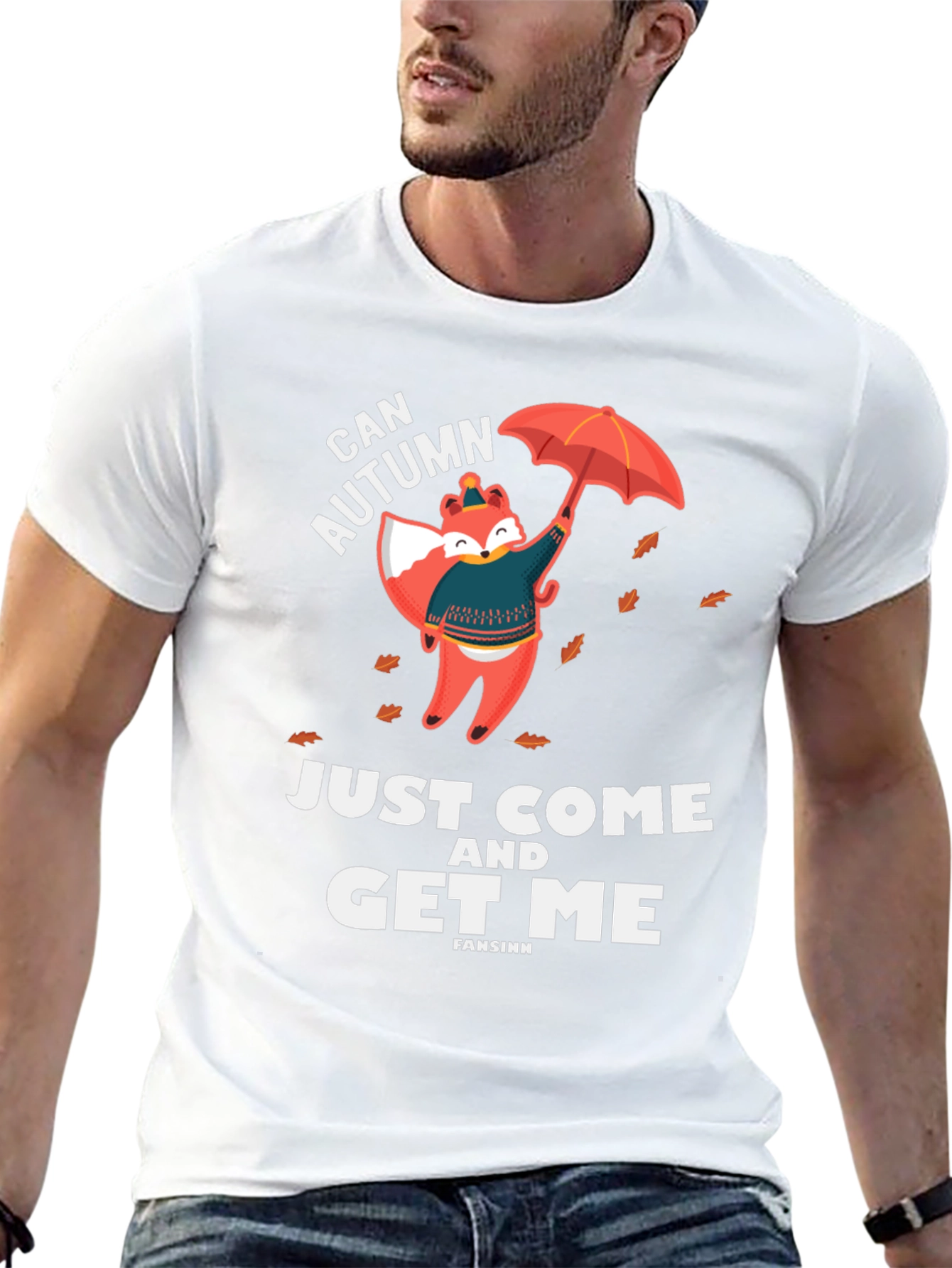 Can Autumn Get Me T-Shirt Fox Graphic