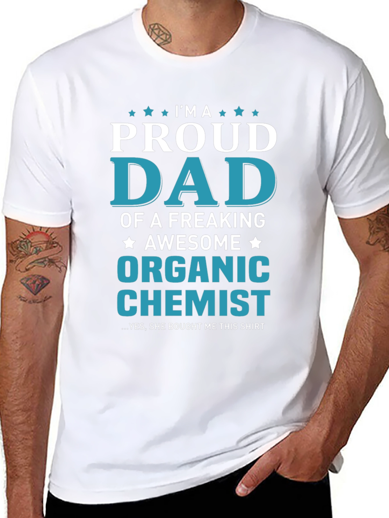 Proud Dad of an Organic Chemist T-Shirt