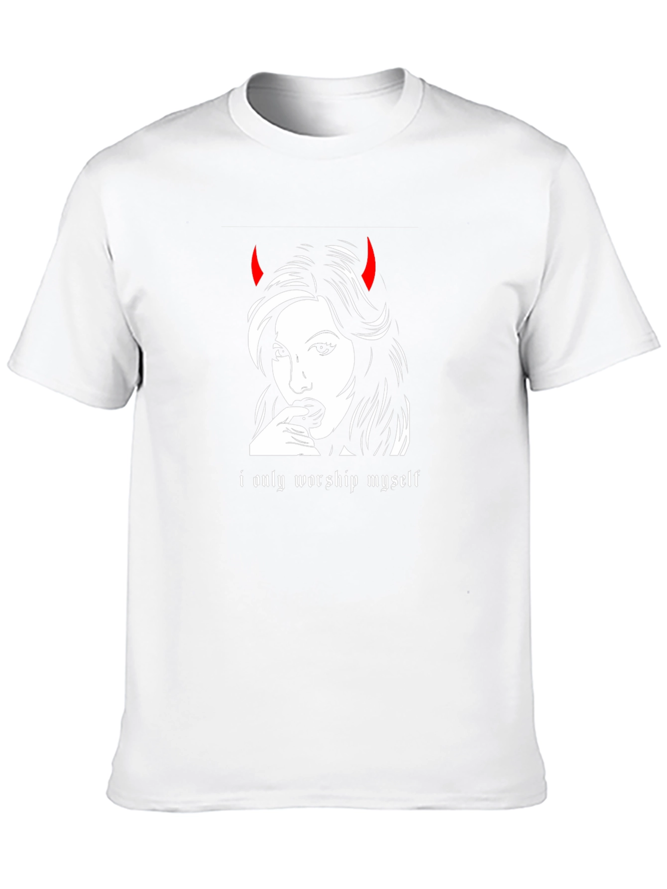 I Only Worship Myself Graphic Tee
