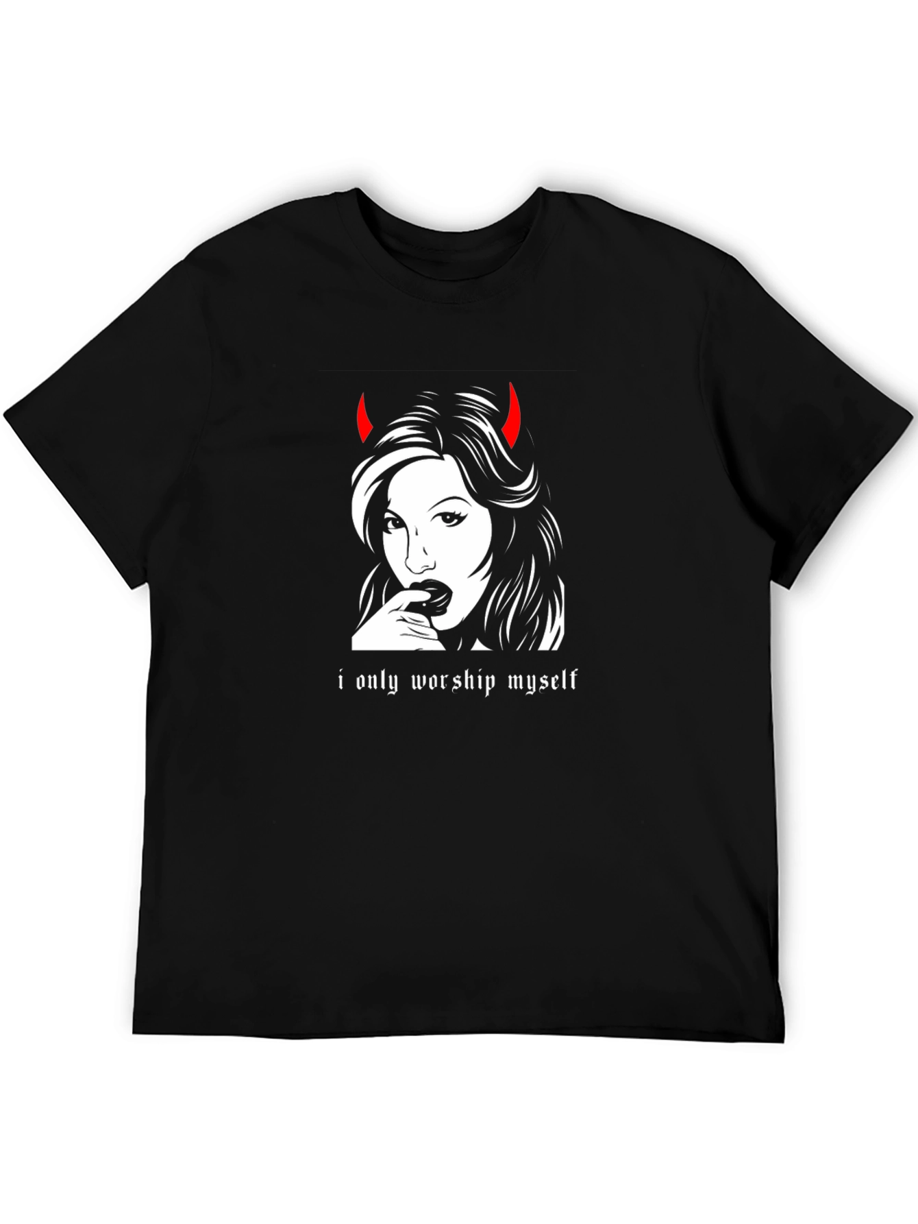 I Only Worship Myself Graphic Tee