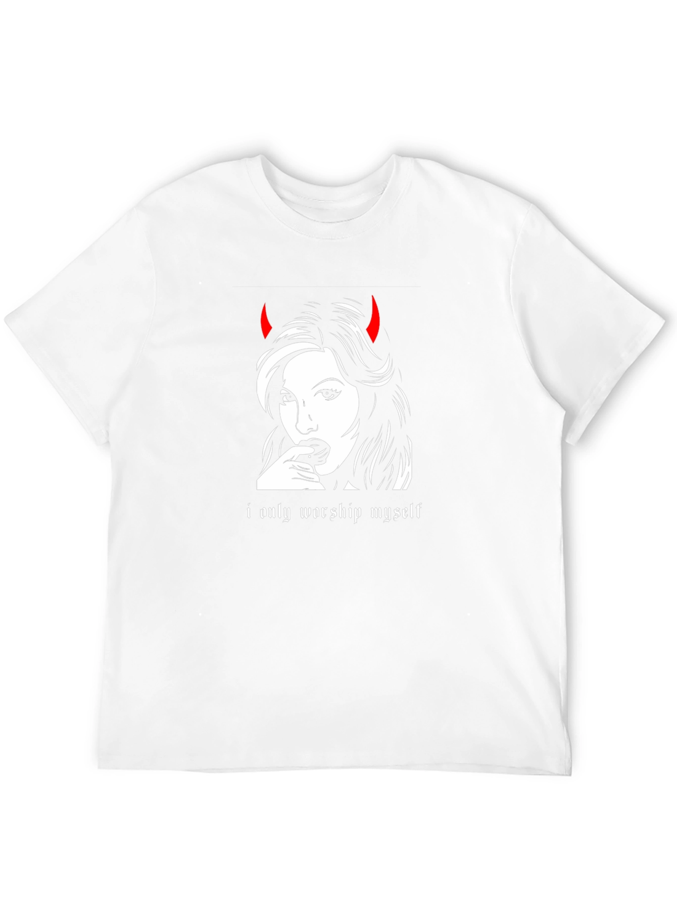 I Only Worship Myself Graphic Tee